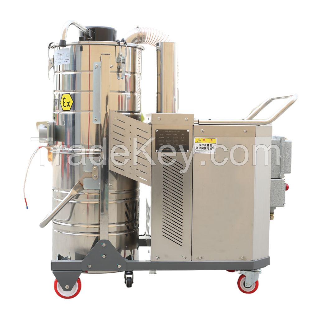 220V/50HZ 2200W Blower Power Explosion Proof Industrial Vacuum Cleaner