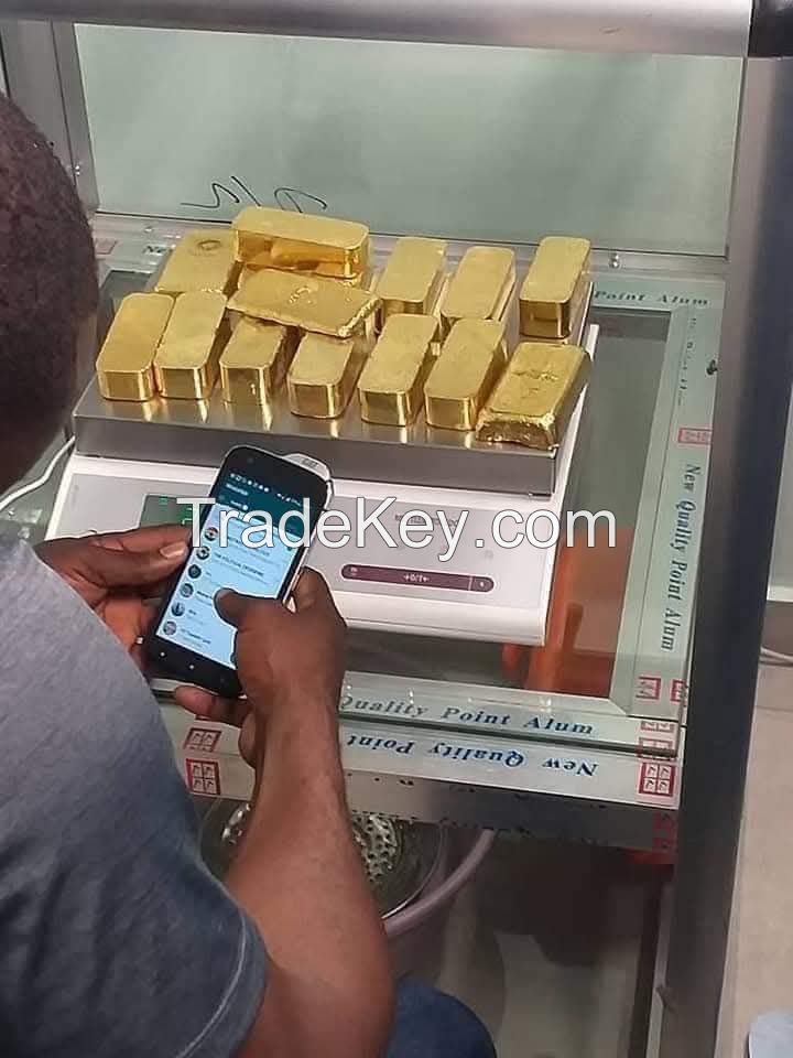 Certified Gold Dore Bars & Nuggets â€“ Assayed and Ready to Ship
