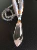 Fashion jewellery semi-gemstone Crystal Agate Necklace by handmade