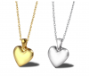 Stainless Steel Heart Necklace 