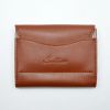 leather card holder designer