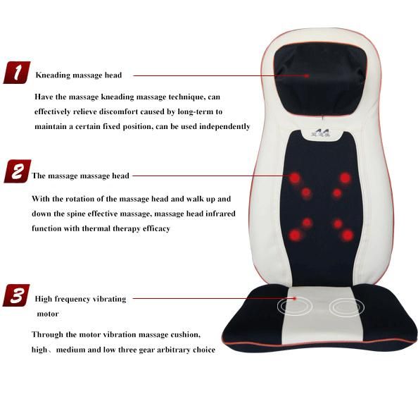 car seat massager back, neck, Buttocks massage cushion