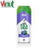 500ml VINUT herbal beverage can Private Label Bulk Selling Iced tea Blueberry flavour Company in Vietnam