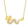 2024 New Year Brass Dragon Necklace good luck, fortune and prosperity, wisdom and knowledge