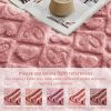 Heart Throw Blankets Checkered Washable Lightweight Fuzzy Blanket Premium Flannel Fleece 3D Heart All Season Use Gift No reviews yet