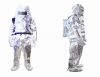 Heat-insulating clothing fire-resistance clothing aluminum foils protective suit