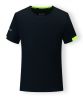 Small square quick-drying reflective collar T-shirt