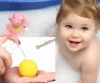 Natural baby bath sponges