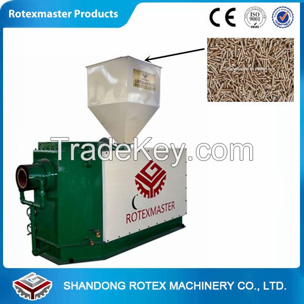 Biomass burner wood pellet burner provide heat for boiler