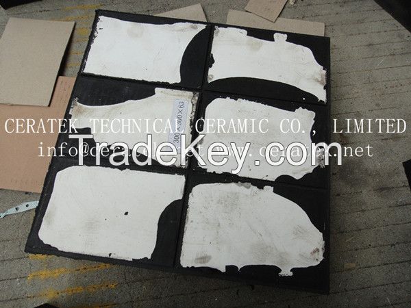 alumina ceramic rubber lining