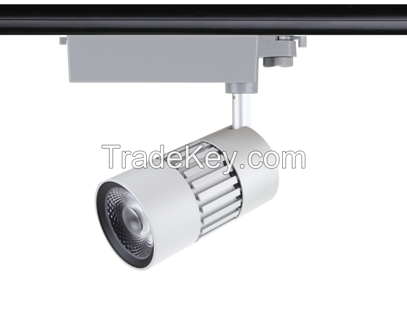 Shenzhen factory CRI90 15W 25W 45W led track lighting with good heat dissipation