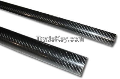 High Strength 3K Plain Weave Carbon Fiber Tubes