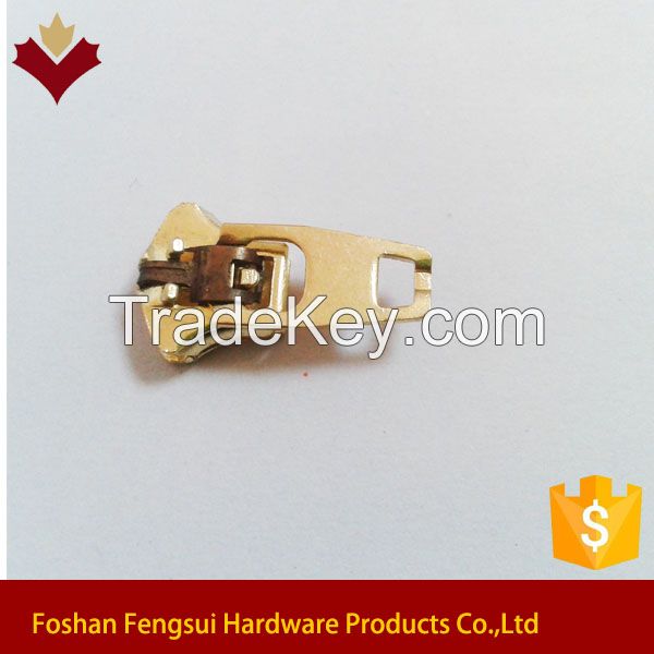 Used clothing foshan factory semi-auto lock zips slider