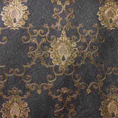 Home Decor Chinese Design Deep Embossed PVC Wallpaper