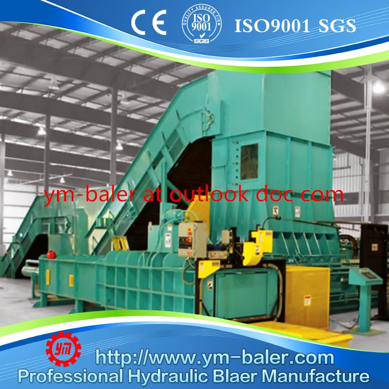 250t Two Ram Baler, Full automatic baling press, cardboard compactor