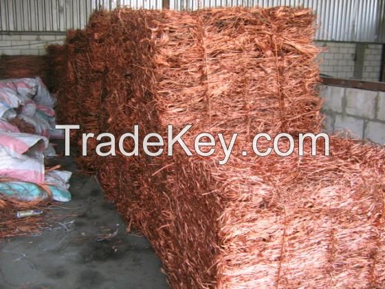 COPPER WIRE SCRAP ( 99.99%)