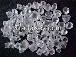 Flat / Slice diamonds, rough diamond