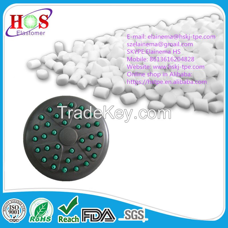 High performance TPE granules for shower head