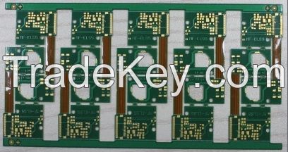 2 layers rigid-flex pcb