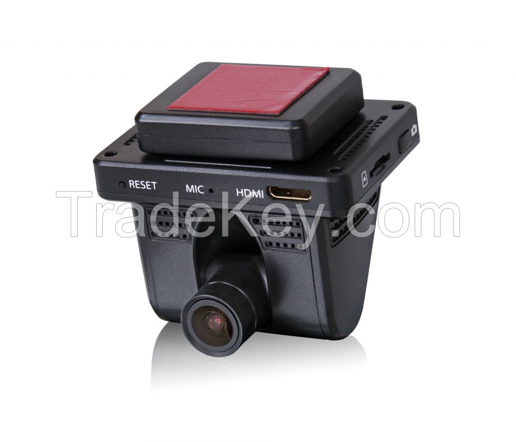 3 Megapixels 1.5-inch LCD HD Display Car DVR Recorder with GPS, Wi-Fi, G-sensor, Motion Detector