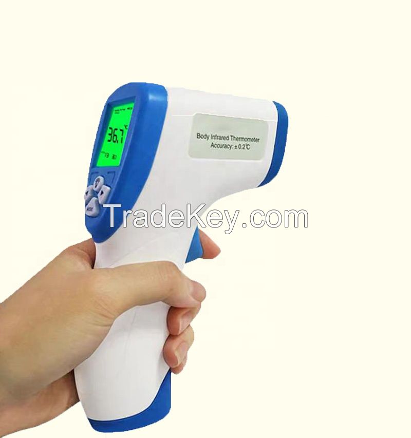 LED Display Body Thermometer Non-Contact Digital Infrared Temperature Gun