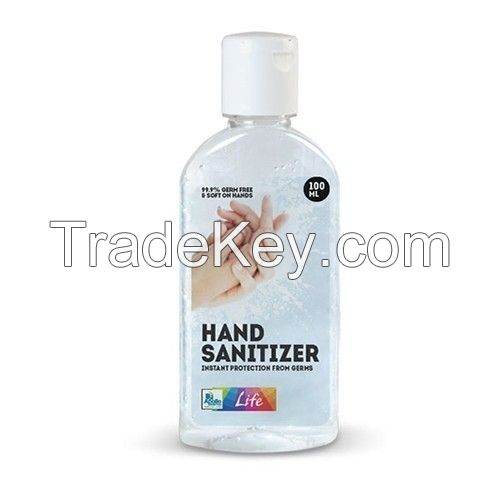 100ML Bulk Mini Instant Waterless Antibacterial Hand Gel Sanitizer for Quick drying effects