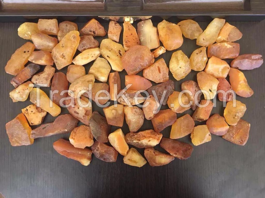 100% NATURAL AMBER STONES OF GOOD QUALITY