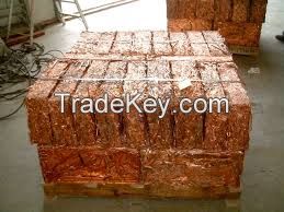 Copper Wire Scrap, Mill berry Copper 99.9%