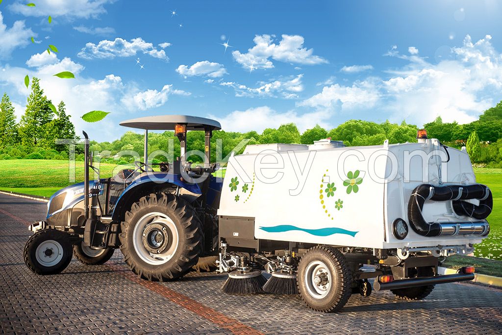 Tractor Vacuum Road Sweeper
