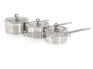 MORPHY RICHARDS 6 pcs stainless steel cookware set