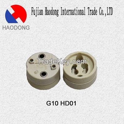 G10 ceramic or porcelain lamp holder