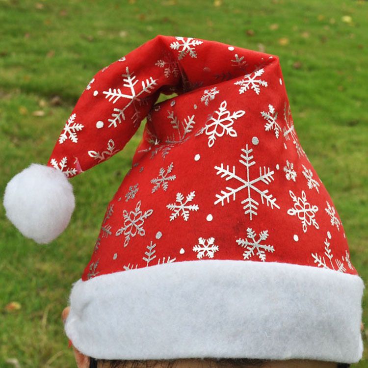 Wholesale Good Quality Plush Unique Christmas Santa Hat