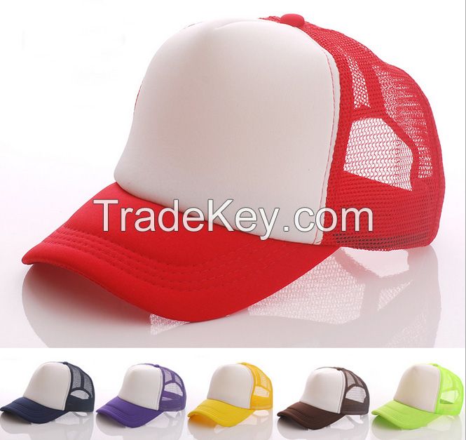 Cheap Colorful 5-panel Foam Mesh Trucker Cap