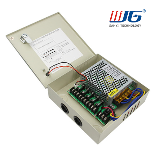 Power supply box 12V 3A/24V 1.5A 5 way cctv power supply