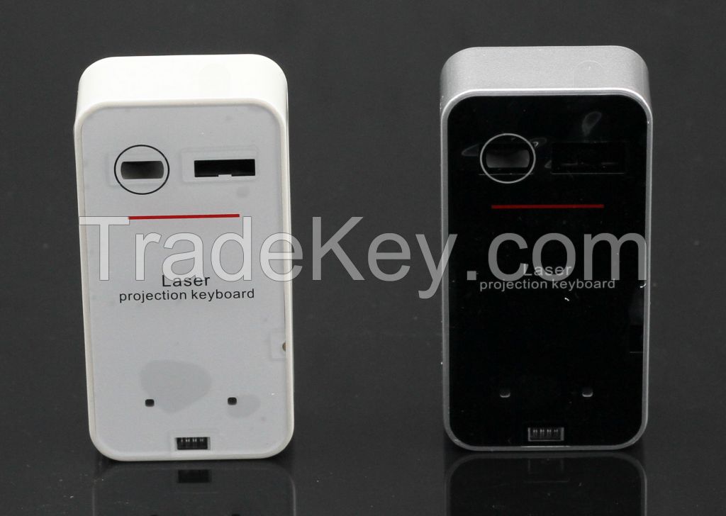 universal laser projected virtual keyboard with 5200mah power bank