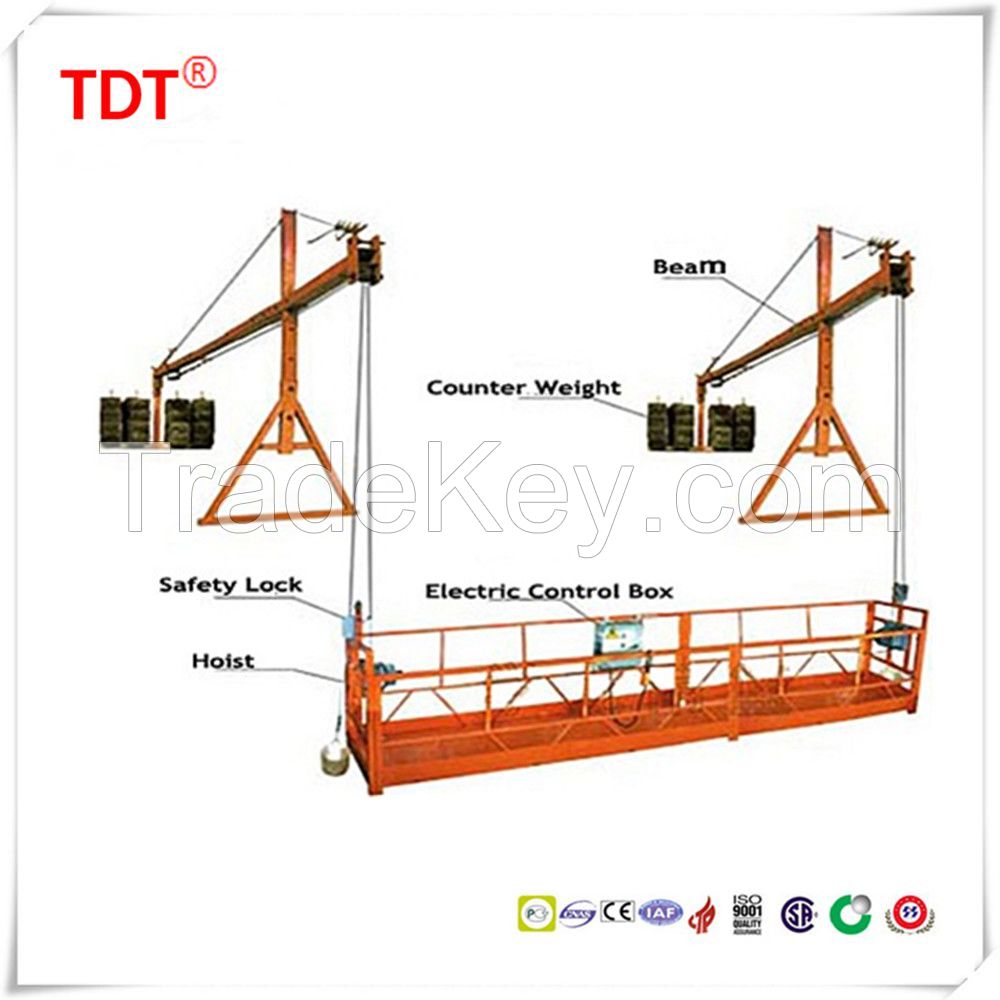 suspended platform/gondola/cradle/swing stage for aerial work