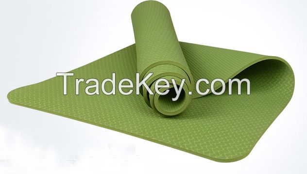 non-slip Single Layer TPE Yoga Mats