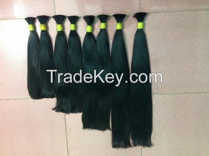 Straight human hair extensions vietnamese hair remy virgin no lice