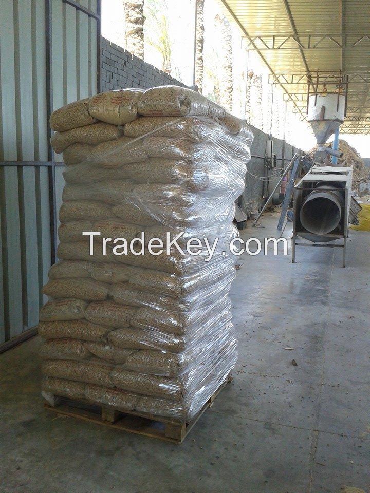 Premium wood pellets oak, pine wood, sawdust, charcoal, firewood