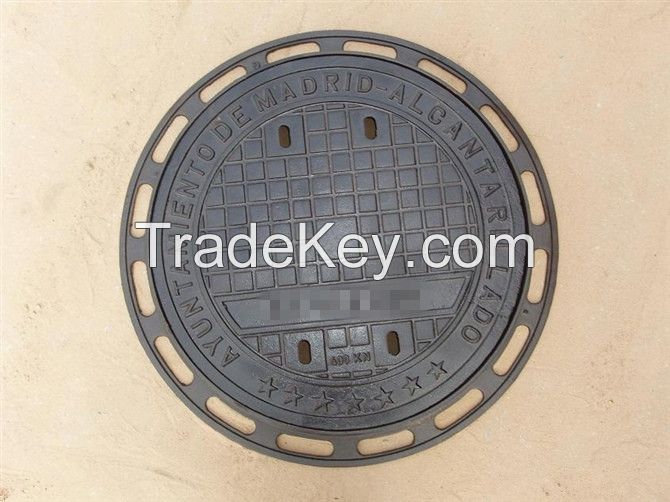 high quality cast iron manhole cover