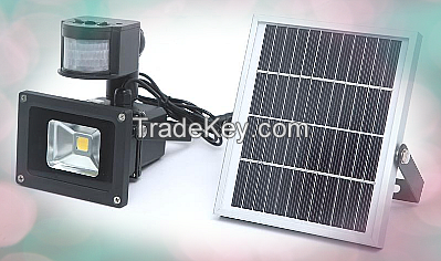 20W sense solar flood light solar energy solution