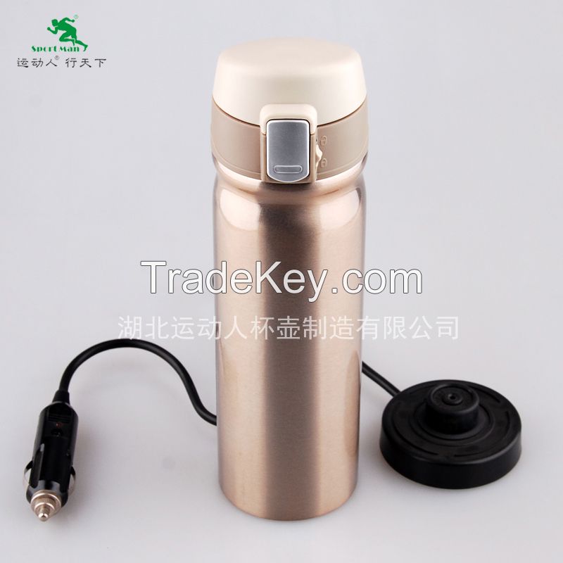 2015 Hot Promotional Items Heated Car Mug drinking mug camping cup