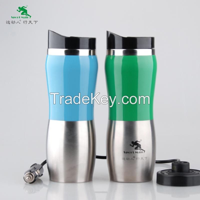 China 16oz Stainless Auto Car Hot Water heater Thermos Coffee Travel Mugs