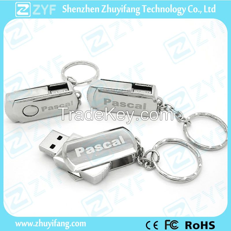 Classic Metal Swivel USB Flash Drive