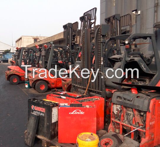 high quality used Linde H40D forklift, low hours second-hand original H40D forklift