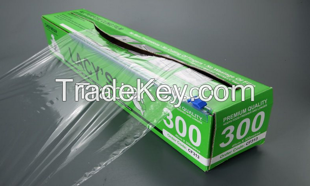 Plastic innovative Push-on Slide Cutter for cling film