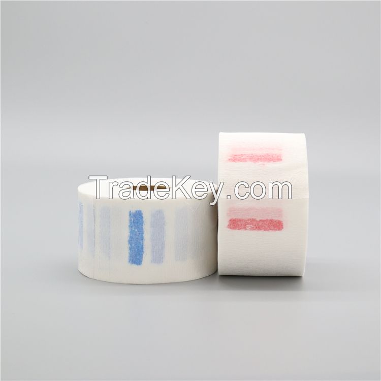 Disposable ruffle White Neck Paper Strips for Barber Hair Salon barbershop