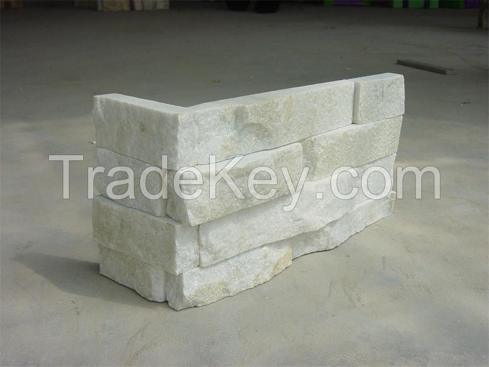 White Quartzite Corner panels