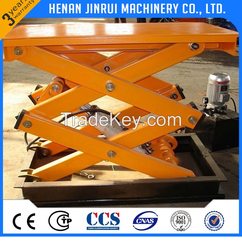 fixed scissor hydraulic lift table/lift platform