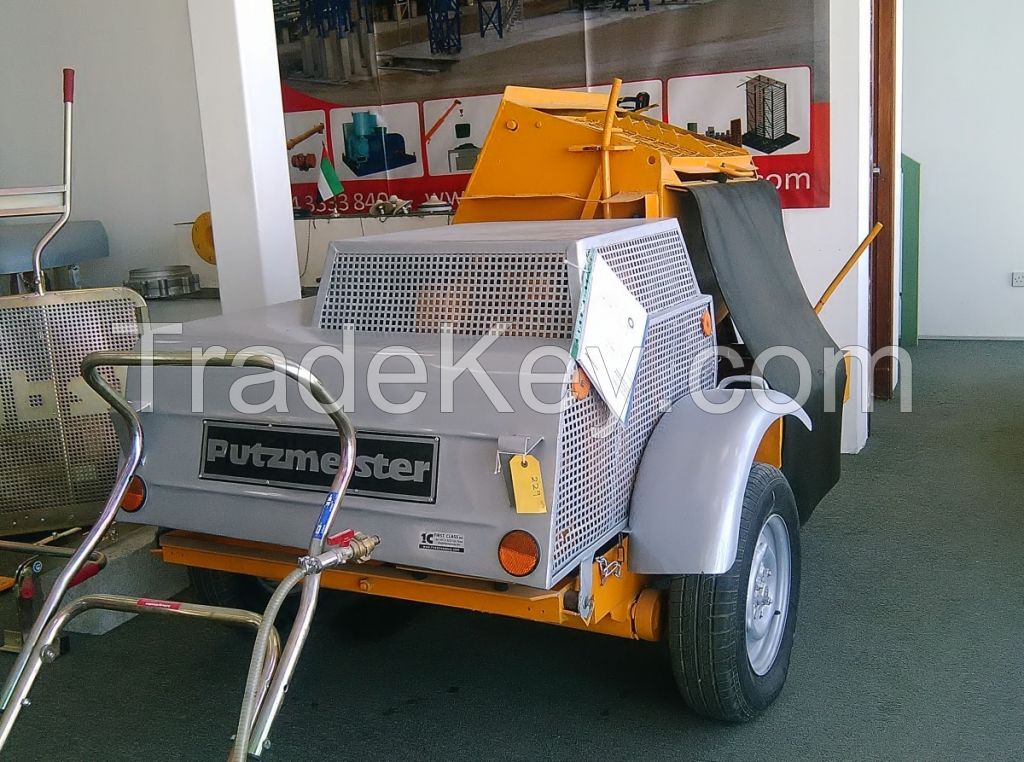 PLASTERING MACHINE - PUTZMEISTER P13 PISTON PUMP FOR SALE